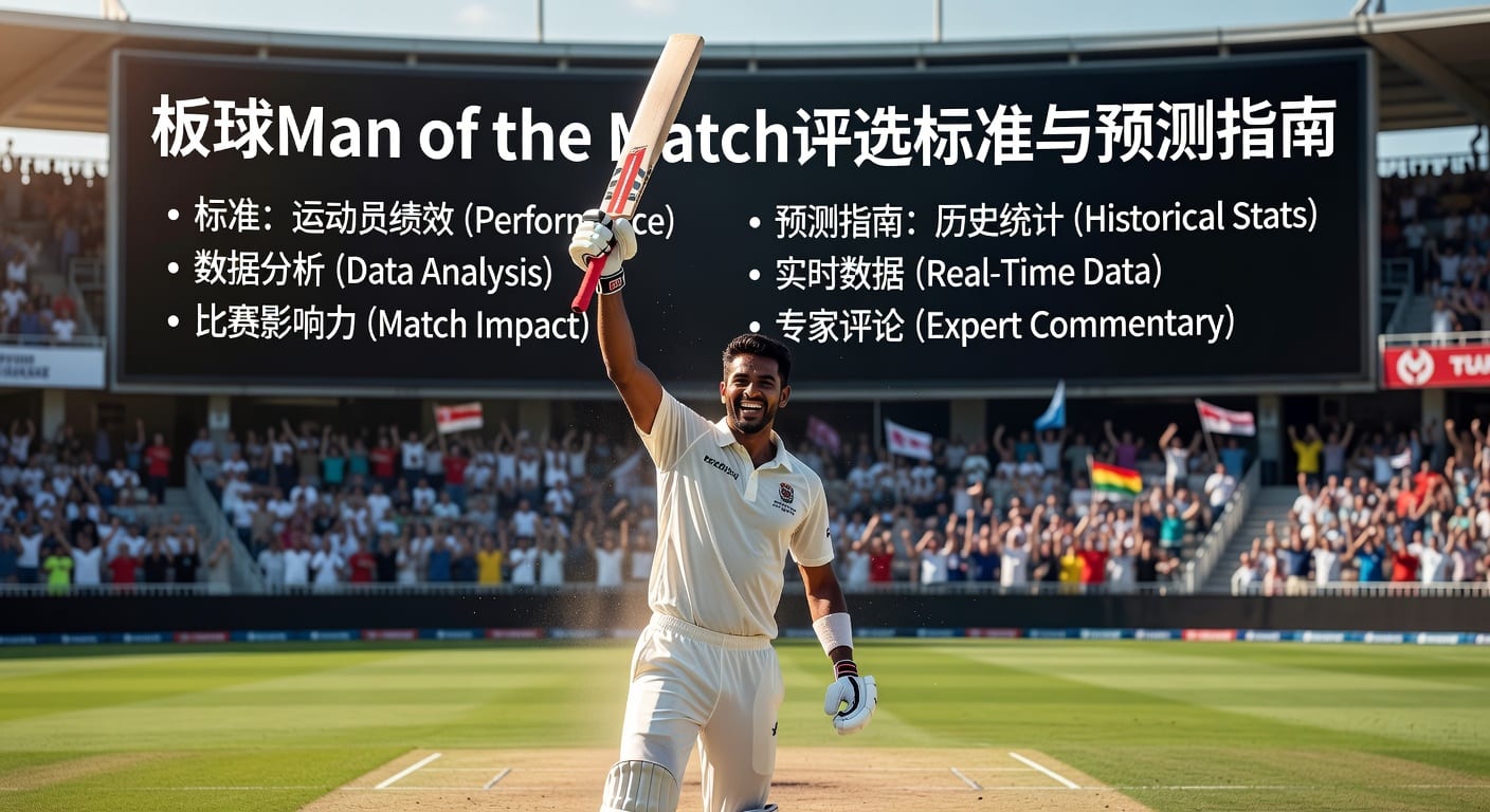 板球Man of the Match：2026年评选逻辑与判断要点