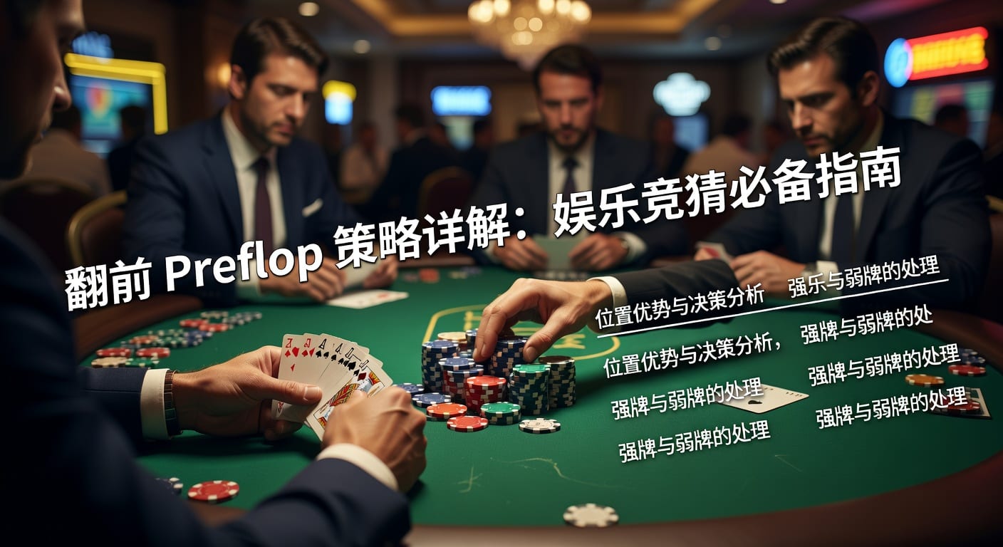 翻前 preflop：开局判断与实战思路