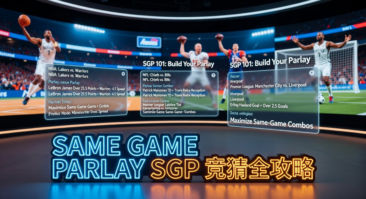 超级过关 Same Game Parlay SGP：投注技巧与规则解析